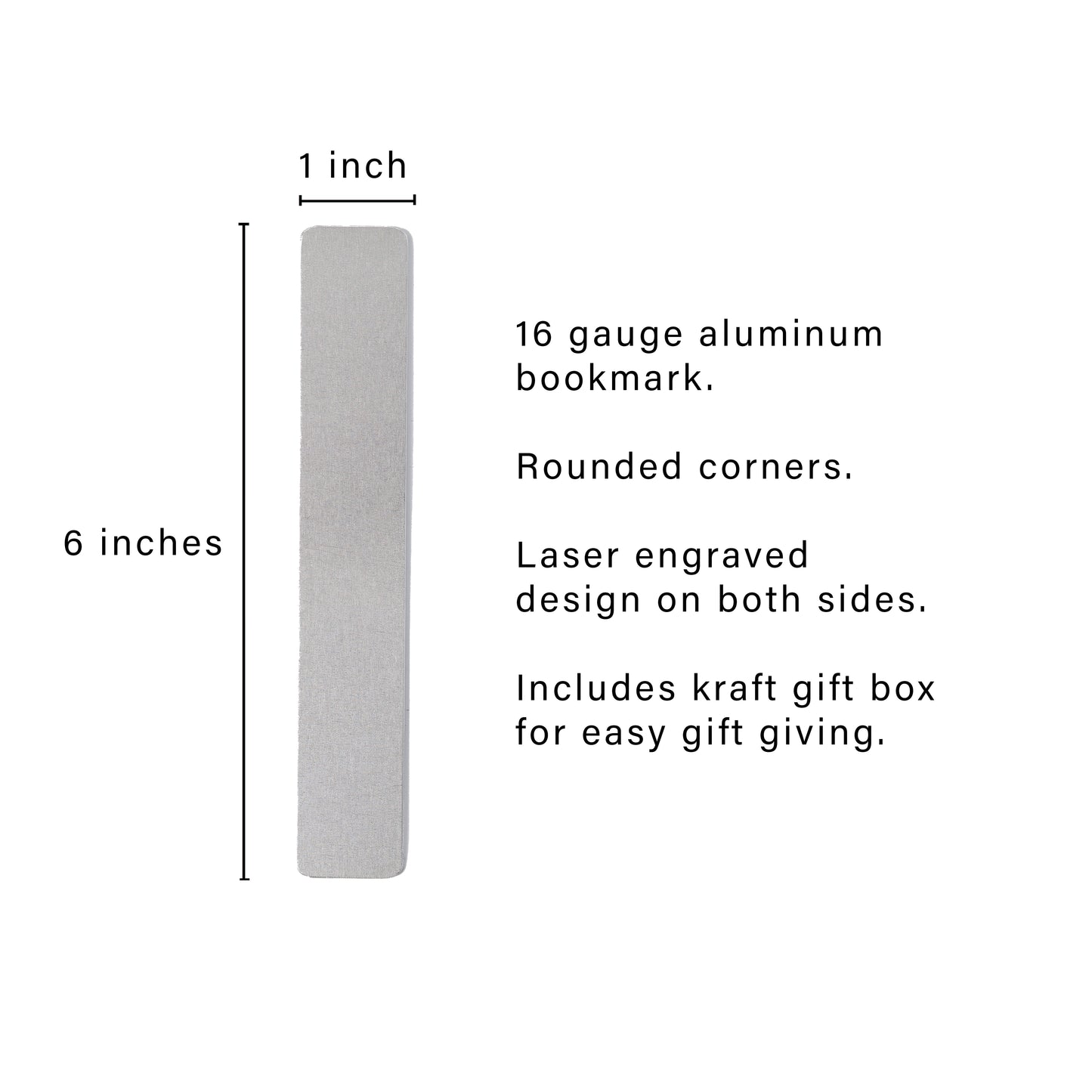 Easter Bunny Bookmark – Engraved Metal with “Egg-cellent Reads”
