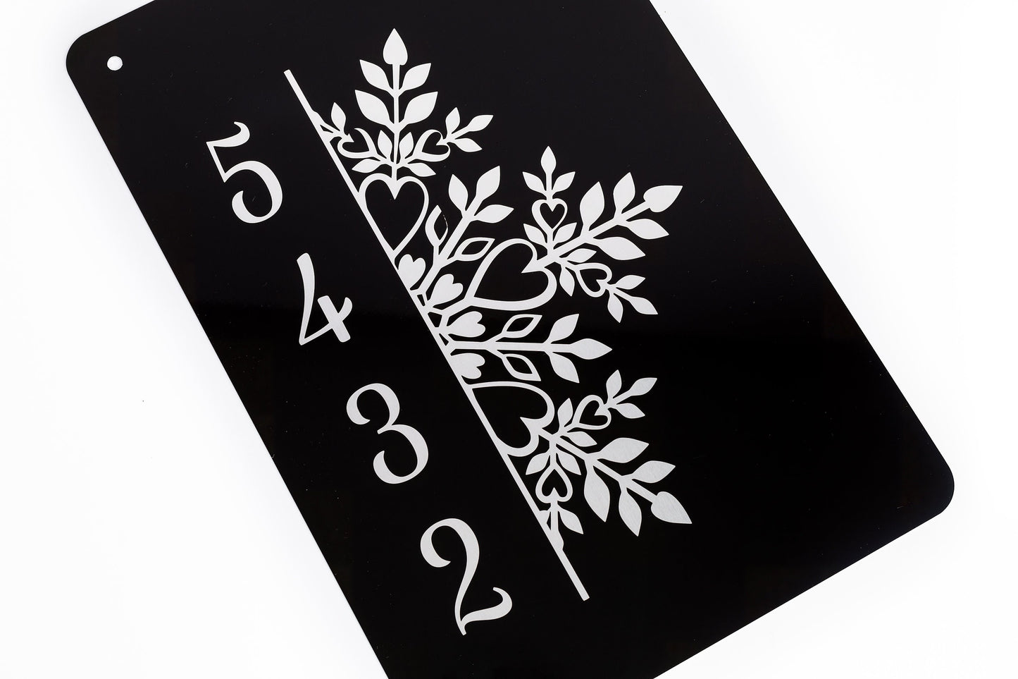 Custom House Number Metal Yard Sign – Aluminum Snowflake Address Sign