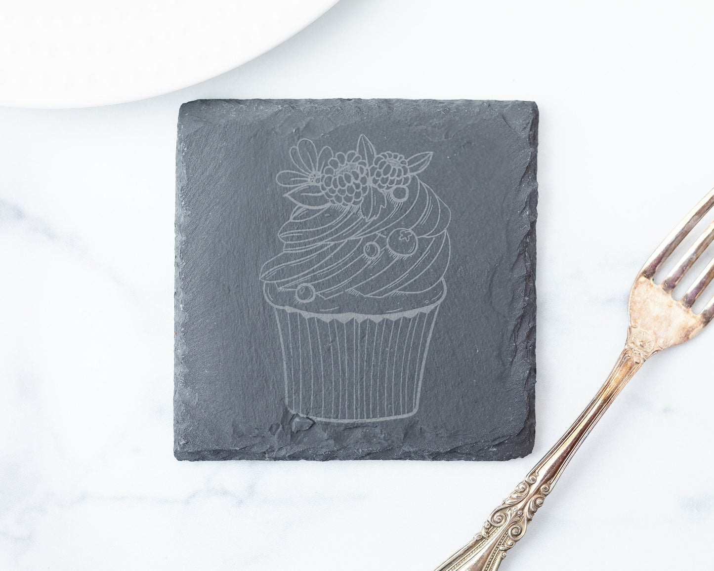 Slate Coasters – Engraved Set of 4 for Bakers