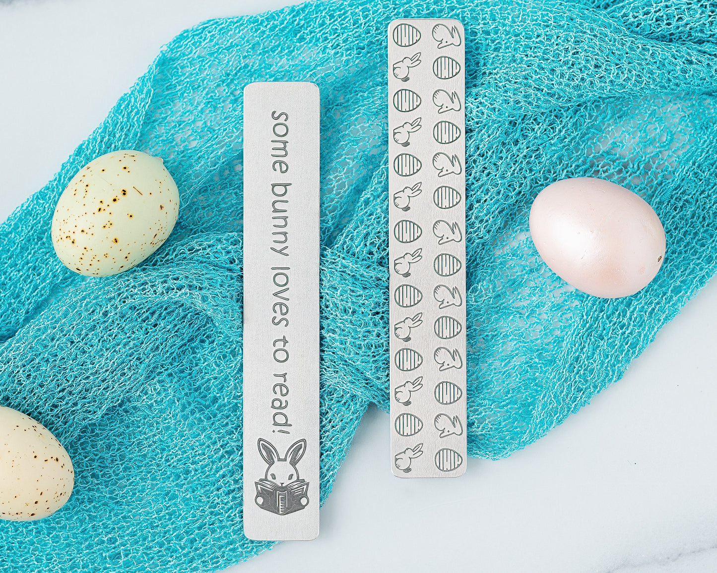 Some Bunny Loves to Read – Engraved Easter Bunny Bookmark