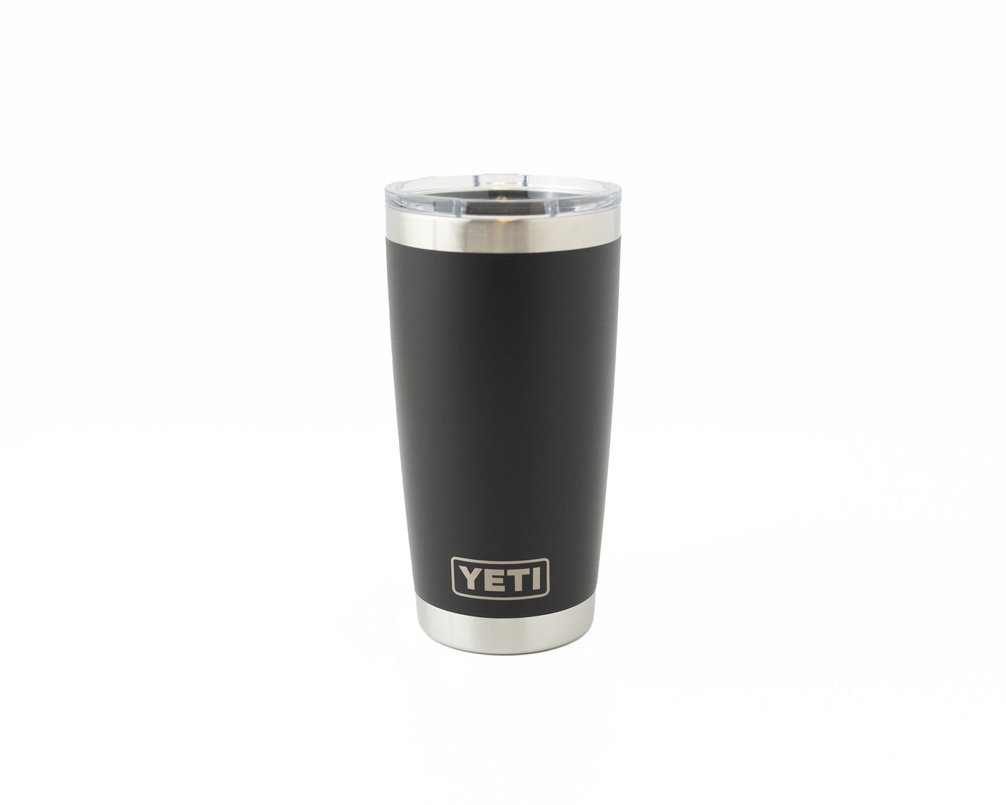 Custom Yeti Rambler 20oz Tumbler with Monogram Initial – Personalized Laser Engraved Gift