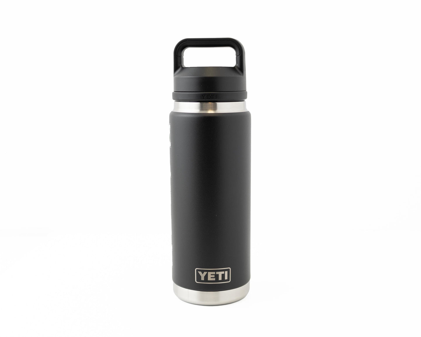 Personalized YETI Rambler 26oz Water Bottle Laser Engraved with Custom Name and/or Number