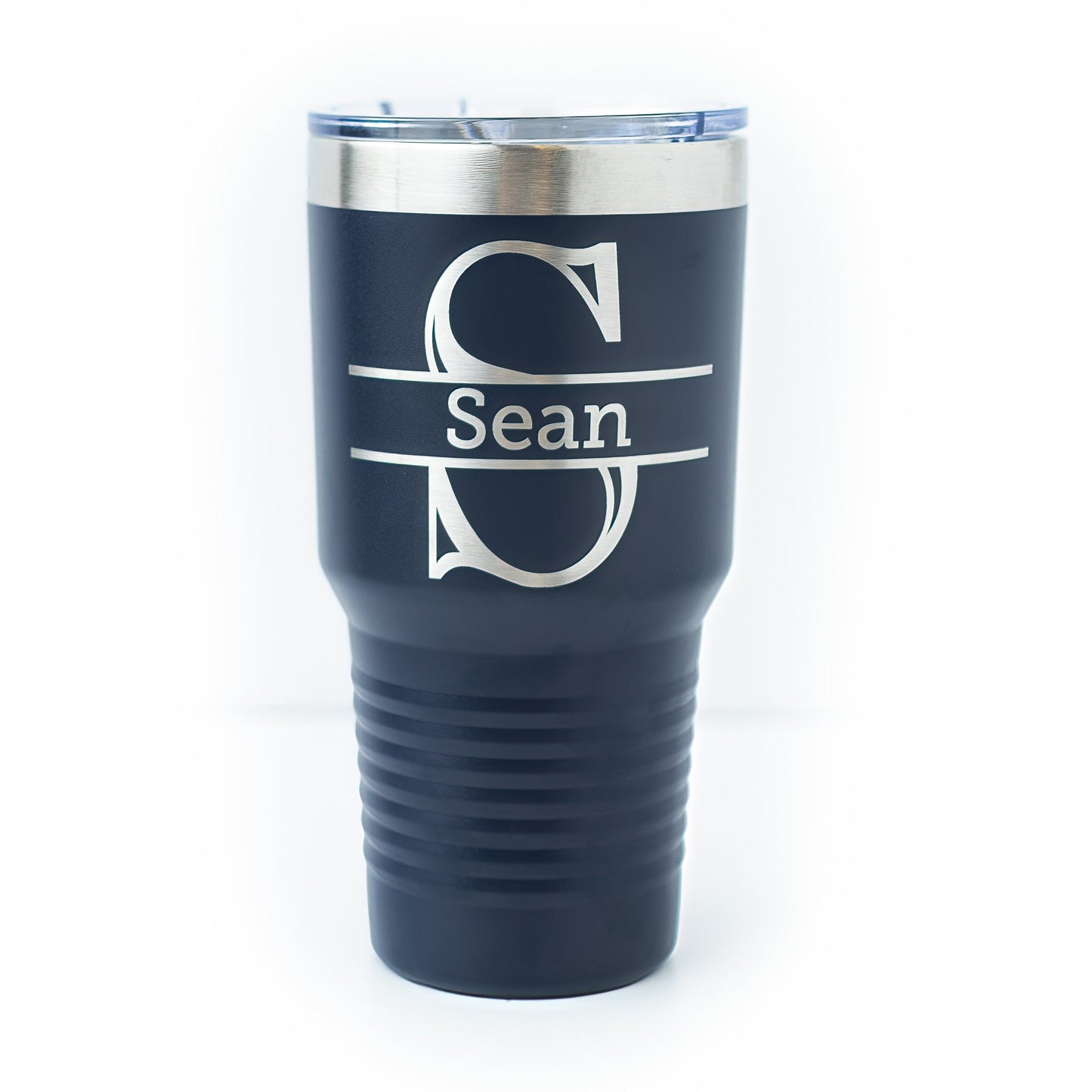 30oz Personalized Tumbler with Name & Monogram | Custom Stainless Steel Travel Mug